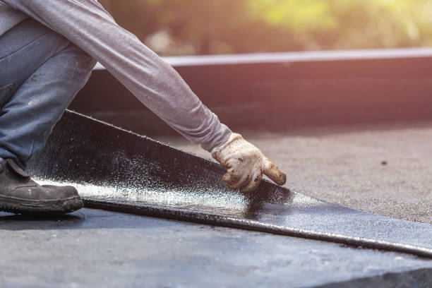 Professional Emergency Waterproofing technician working in Corunna, MI